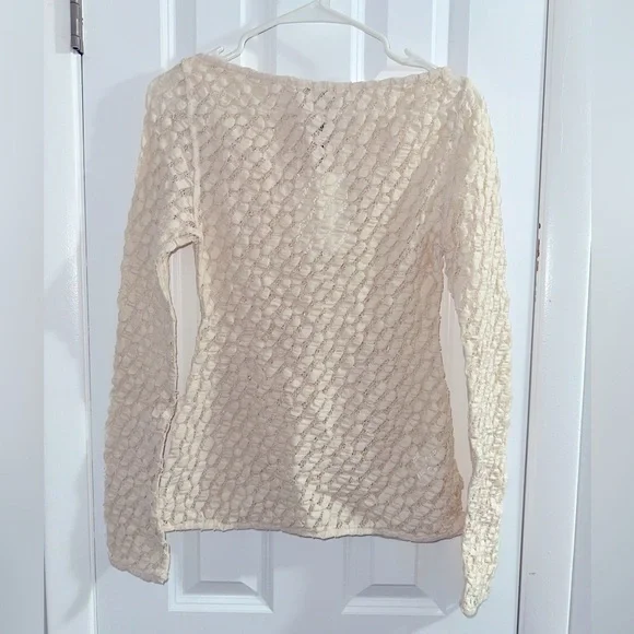 NWT - Róhe Lace Boatneck Long Sleeve Top - Size FR40 - Picture 6 of 7